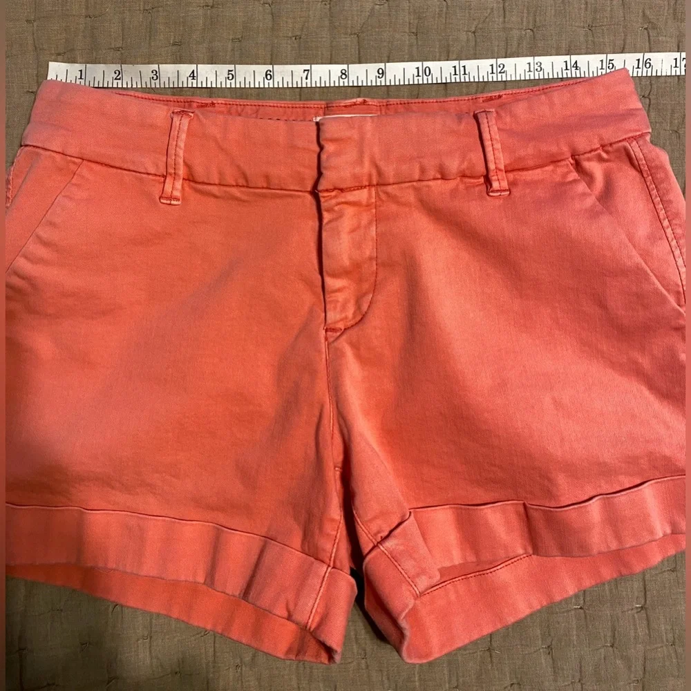 Dear John Women's Coral Color Hampton Shorts Sz 30 - Picture 8 of 10